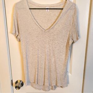Old Navy luxe cream and gold shimmer, size M.